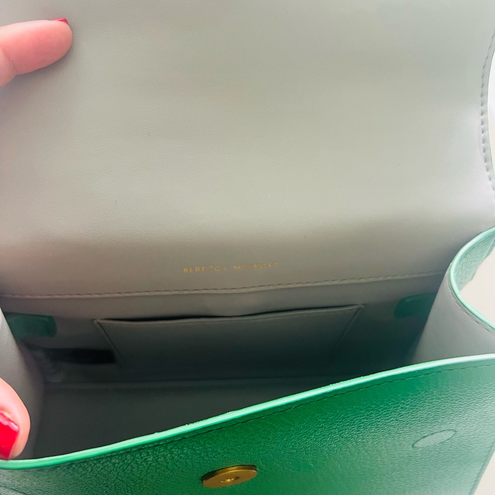 Green Leather Handbag - Picture 5 of 5